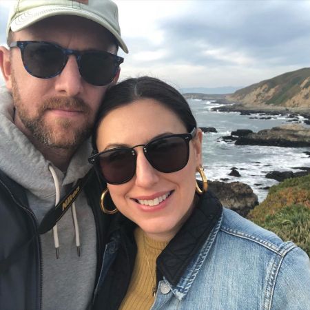Jessica and Andrew enjoying their 13th Valentine on beach